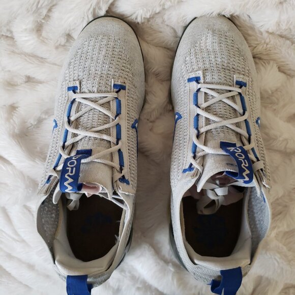 Nike Air Vapormax 2021 Flyknit Bold Blue DH4085-002 Men's Size US 10 / EU 44 - Picture 12 of 14